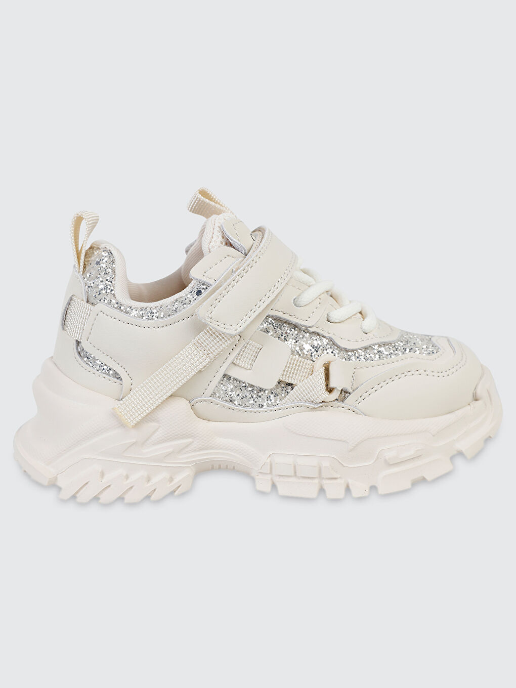 Guja Kids Kız Çocuk Spor Ayakkabı 26-30 Numara Bej-4