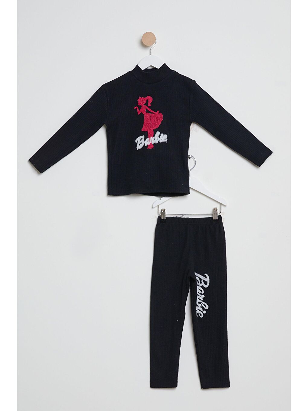 Kız Çocuk Siyah Eşofman Takımı - 23838