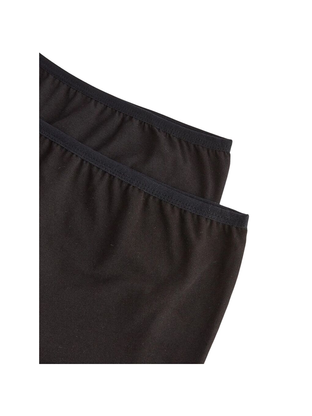 Güneş Siyah Kadın Esnek Kumaş 2'li Boxer - 2