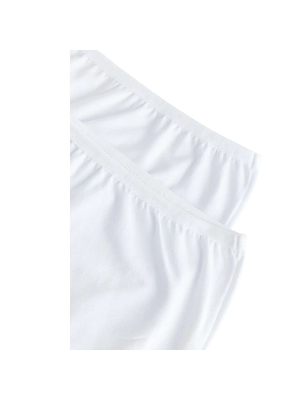 Beyaz Kadın Esnek Kumaş 2'li Boxer-2