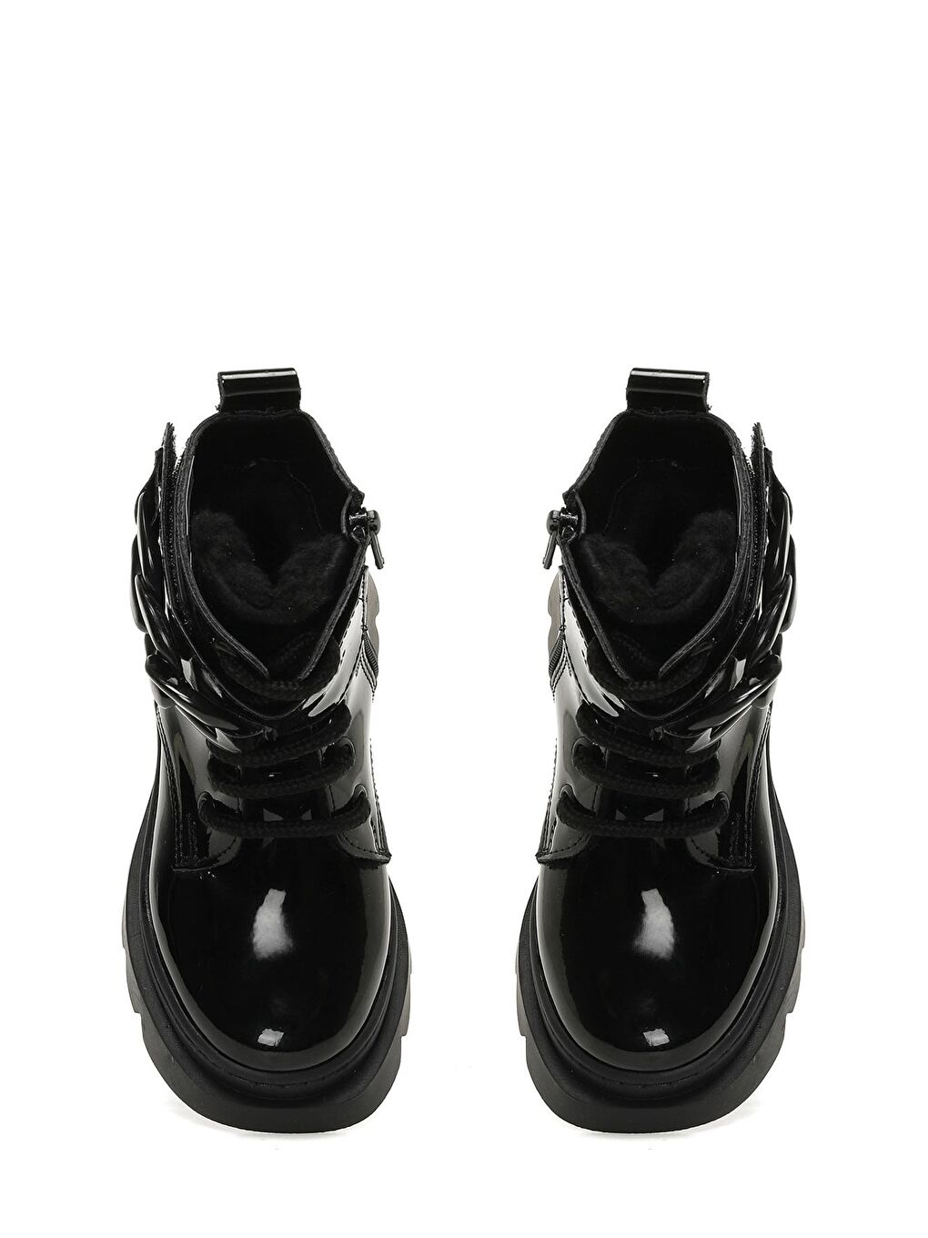 HARAL K STK P 3PR Siyah Kız Çocuk Worker Bot-3