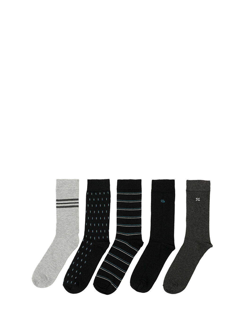 Karışık PATTER 5LI SKT-M 5PR Çok Renkli Erkek Soket Çorap