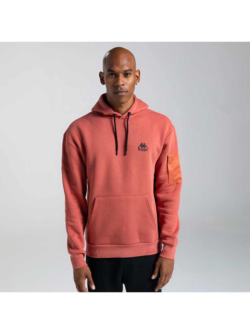 Authentic Sewa Kırmızı Kapüşonlu Erkek Sweatshirt