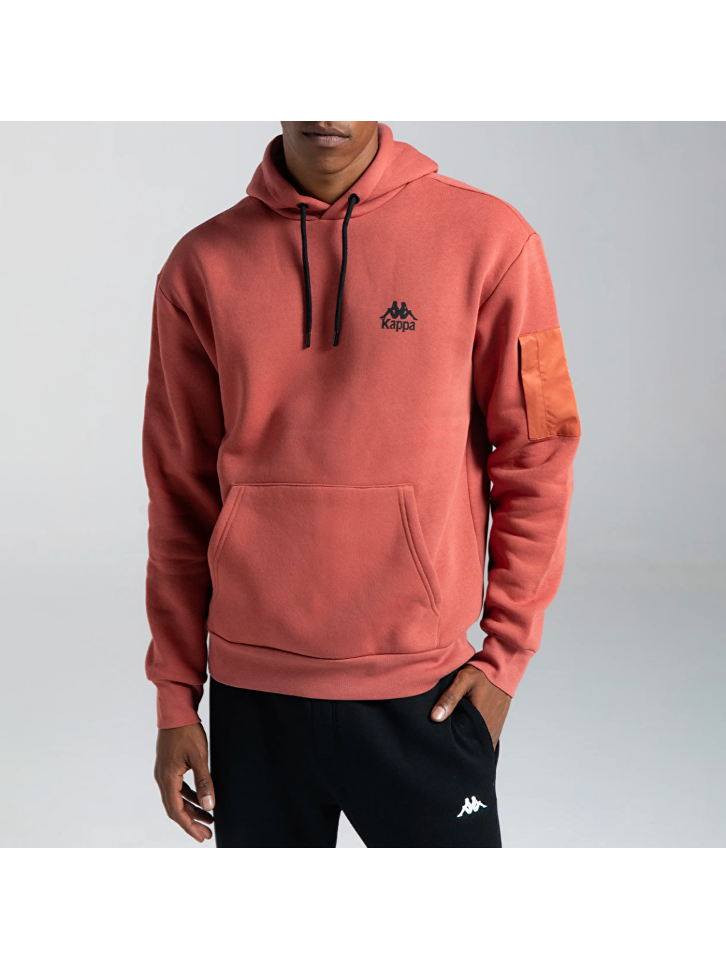 Authentic Sewa Kırmızı Kapüşonlu Erkek Sweatshirt-1