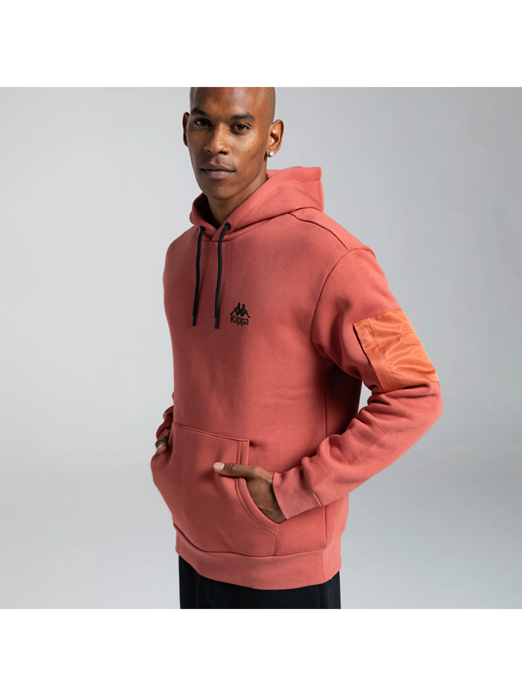 Authentic Sewa Kırmızı Kapüşonlu Erkek Sweatshirt-2