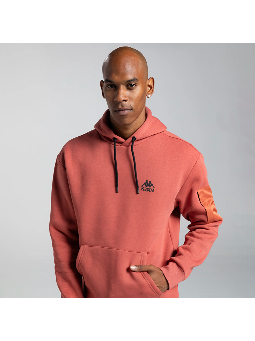 Authentic Sewa Kırmızı Kapüşonlu Erkek Sweatshirt-3