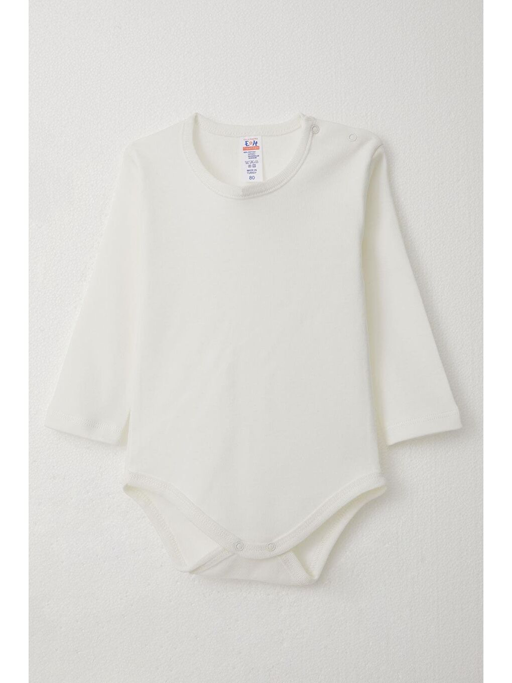 Erkek Bebek Zıbınlı 3 Lü Takım Tavşancık Nakışlı Kapüşonlu Ekru (4 Ay-1 Yaş)-3