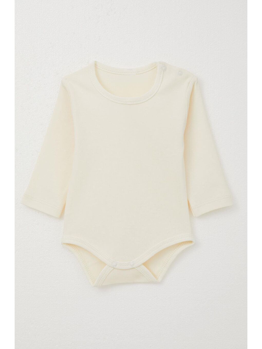 Erkek Bebek Zıbınlı 3 Lü Takım Sevimli Tavşancık Nakışlı Kapüşonlu Koyu Bej (4 Ay-1 Yaş)-3