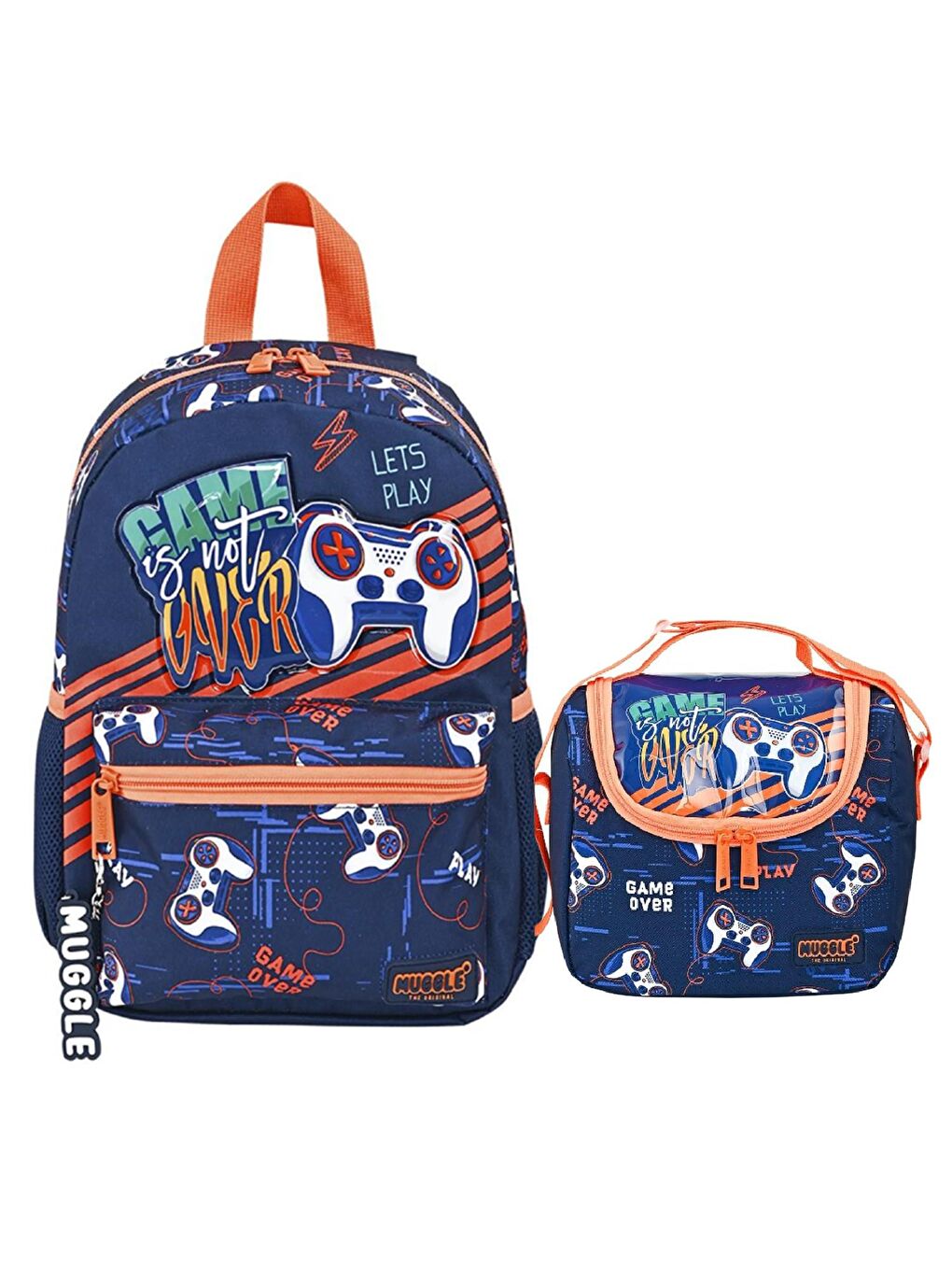 2 Bölmeli Lets Play Anaokulu Çantası+ Beslenme Çantası