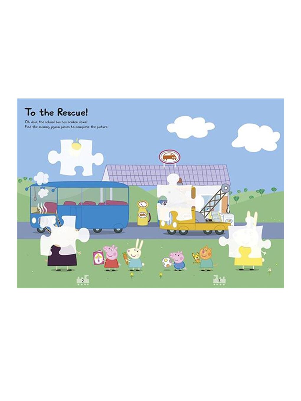 Peppa Pig Beyaz-Renklibaskı : On the Move Sticker Activity Book - 1