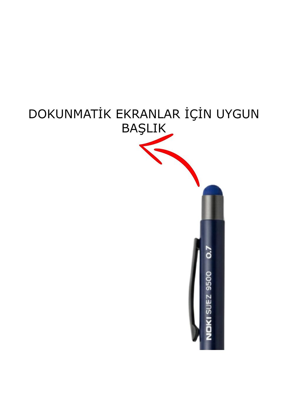 Suez Dokunmatik Başlıklı Versatil Uçlu Kalem 0.7 (950007)-1
