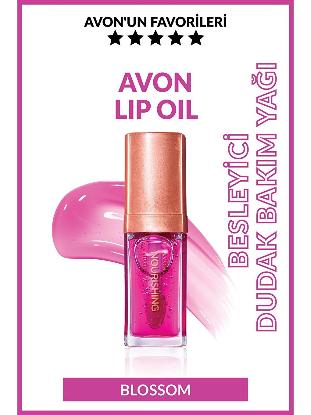 AVON Renksiz True Nourishing Dudak Yağı 7 Ml. Blossom