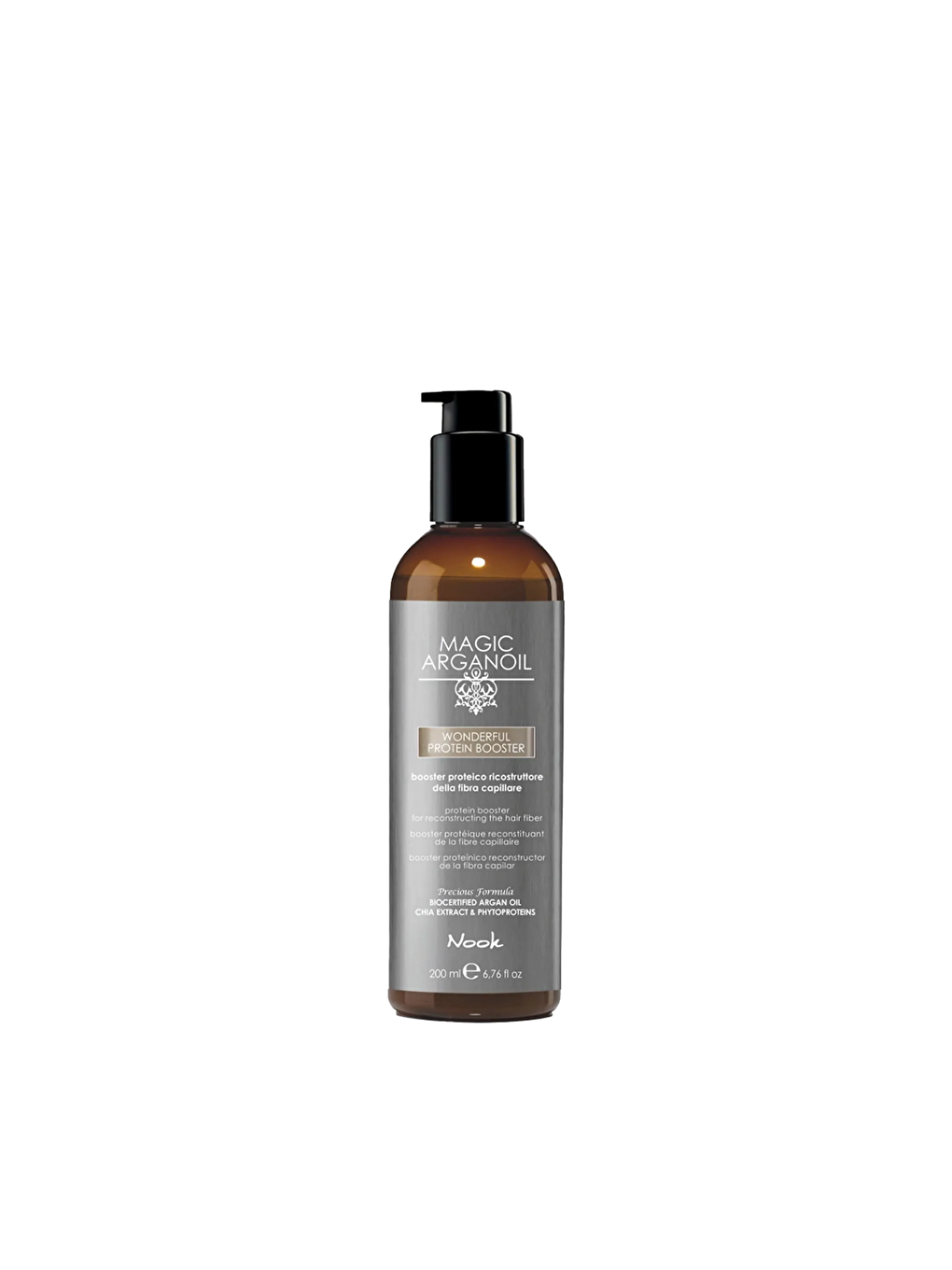 Nook Yıpranmış Gerilmiş Yetersiz Beslenen Saçlar İçin Protein 200 Ml (Vegan) Wonderful Serisi