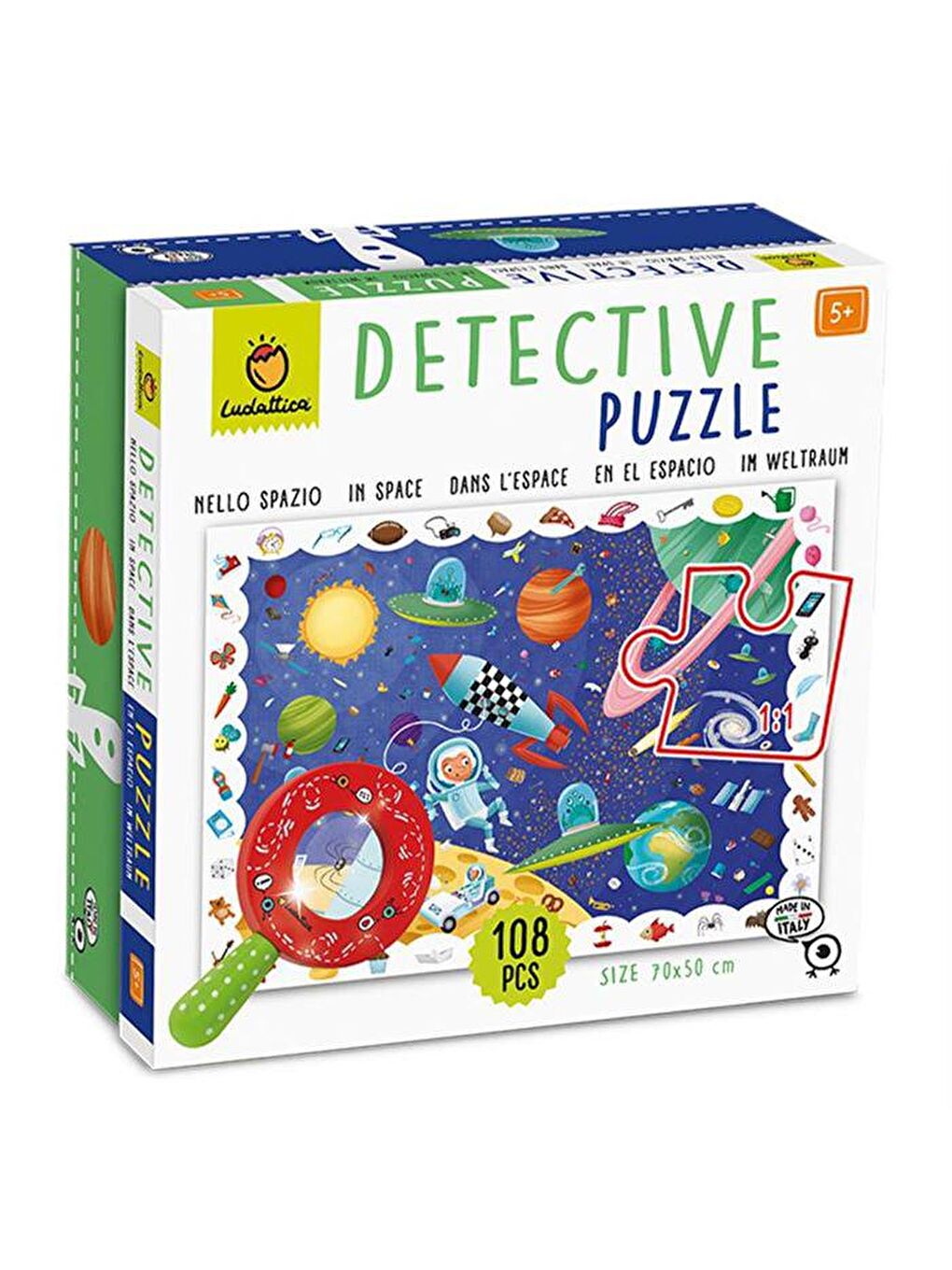 Ludattica Karışık In Space - Detective Puzzle