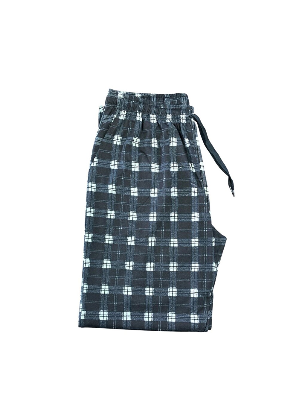 Siyah Erkek %100 Doğal Pamuk Büyük Beden Yüksek Kalite Battal Pijama Takımı-3