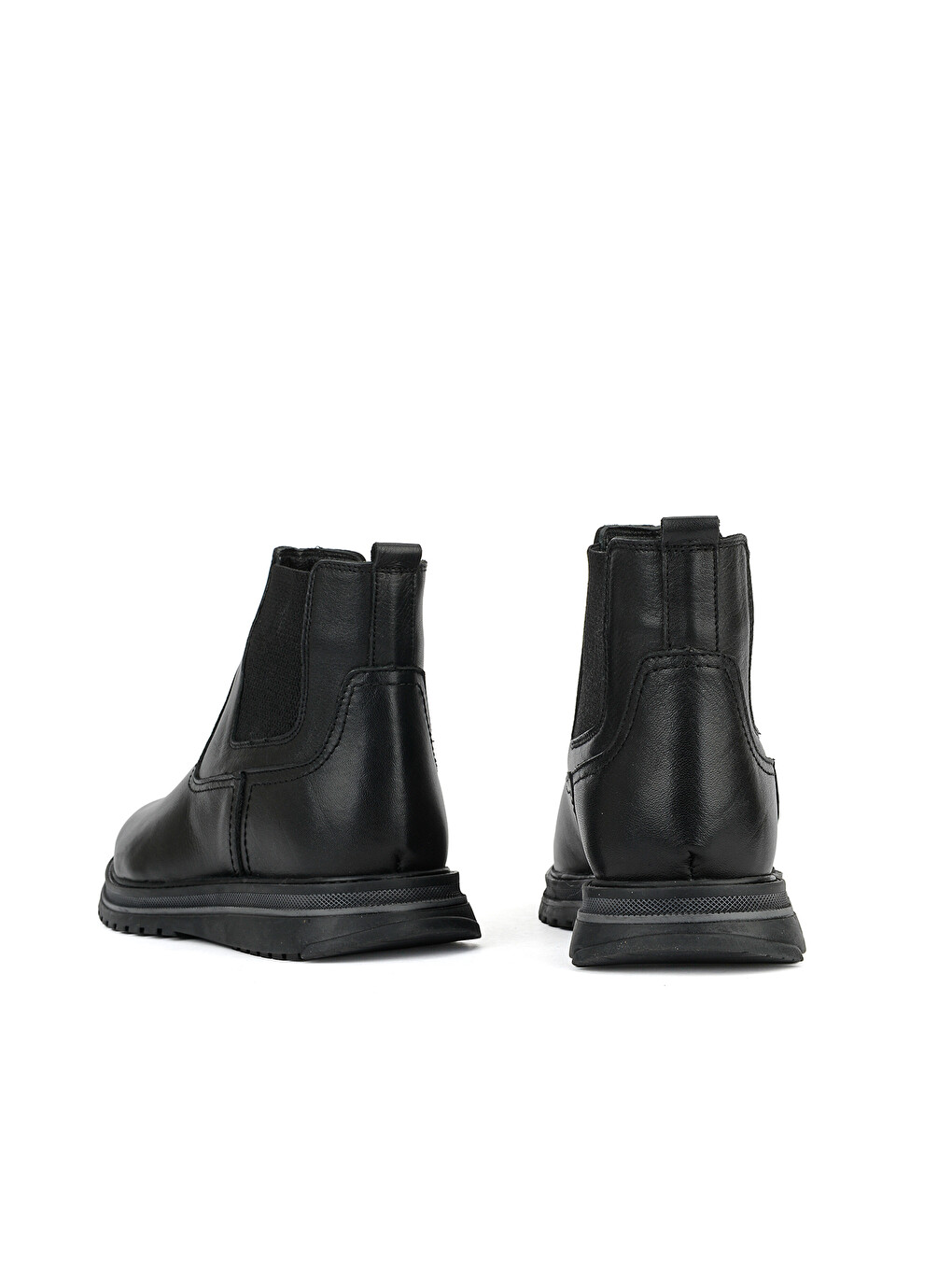 Erkek Hakiki Deri Boots 1631002z3145 Siyah-2