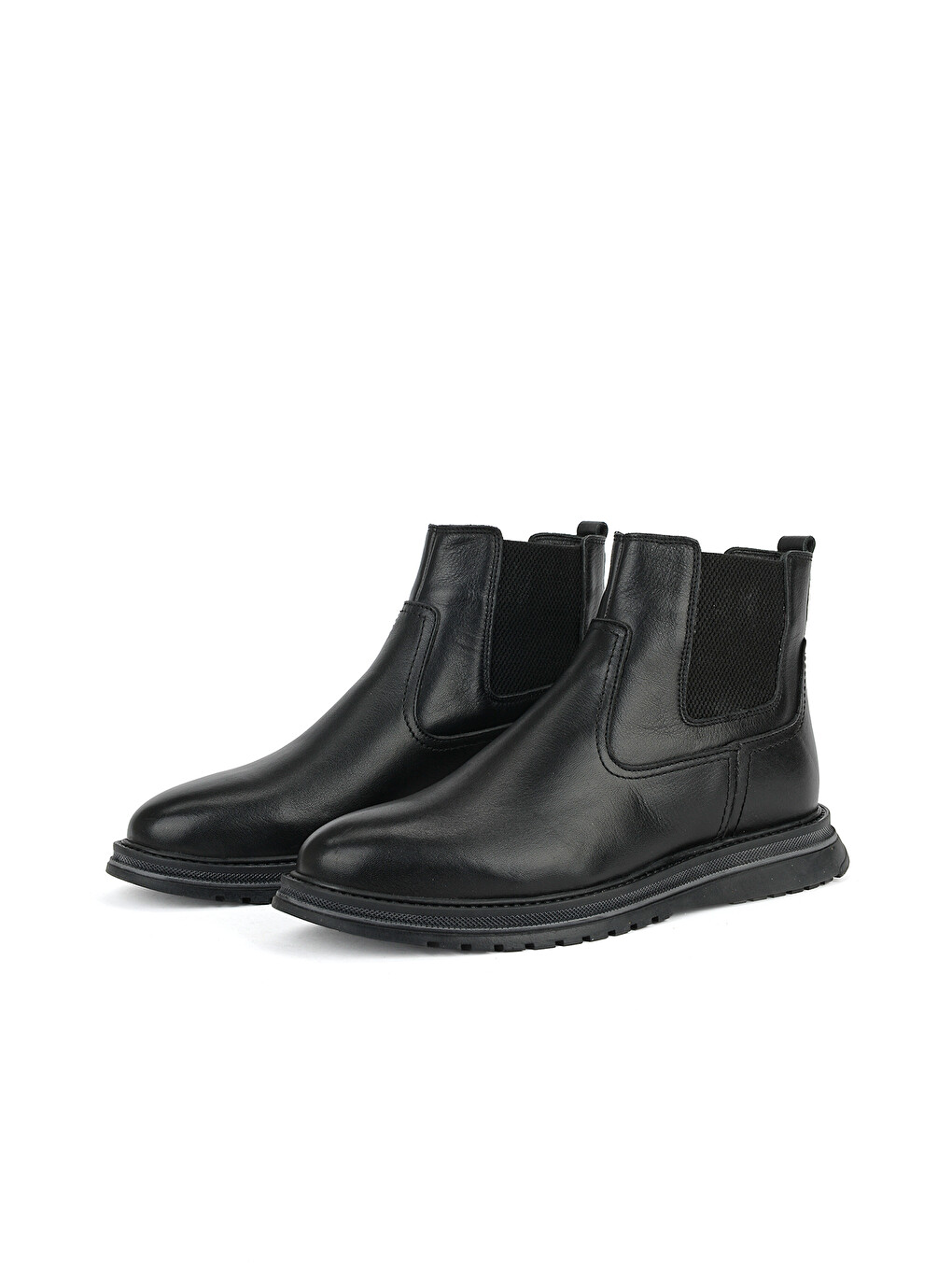 Erkek Hakiki Deri Boots 1631002z3145 Siyah-4