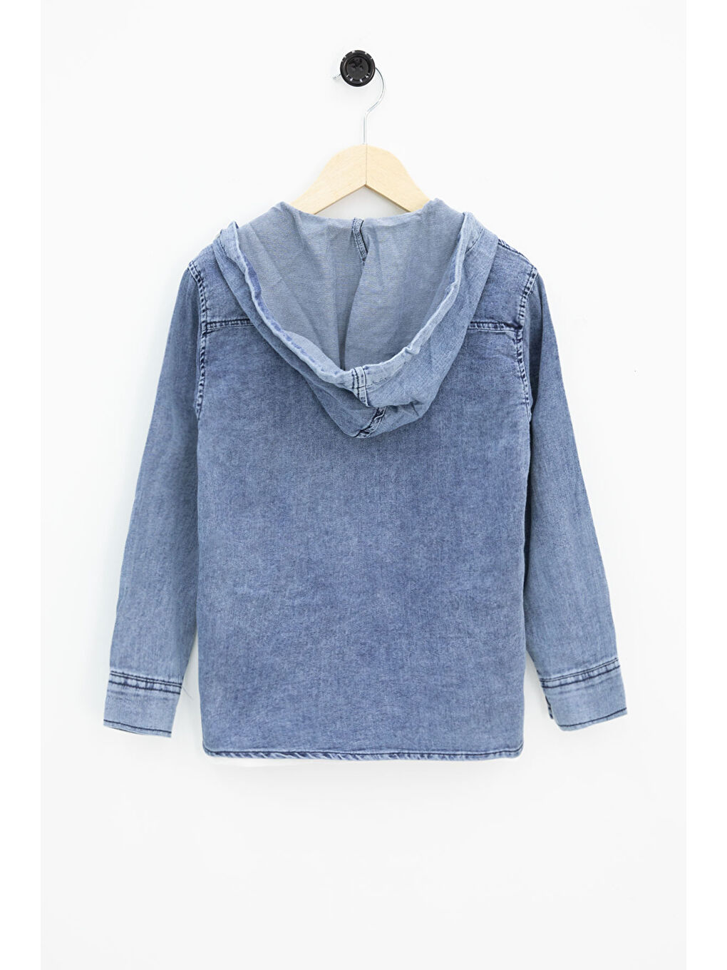 Mavi Erkek Çocuk Jean Ceketli 2'li Takım 21128-3