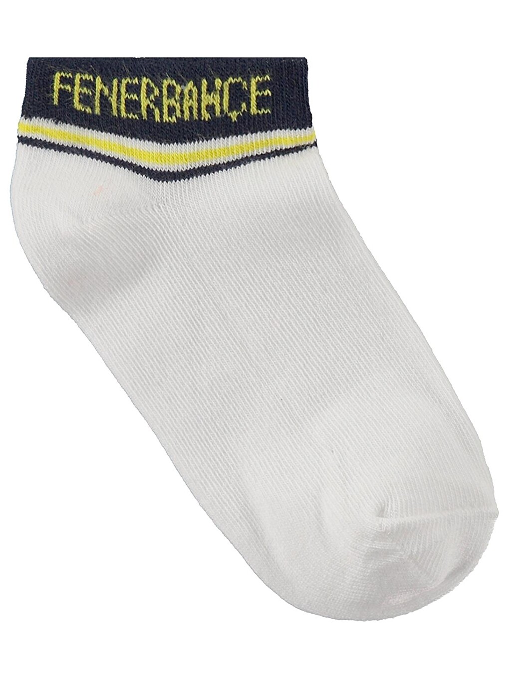 Fenerbahçe 5-11 Yaş Patik Çorap - Beyaz-2