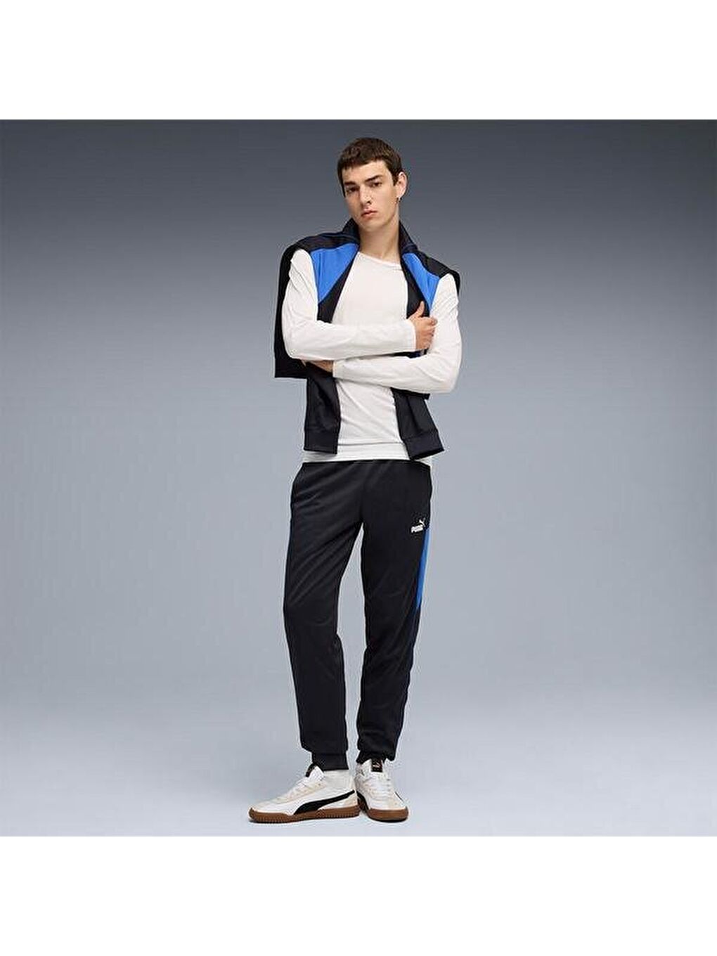 Sport Poly Cl Erkek Lacivert Eşofman Altı-3