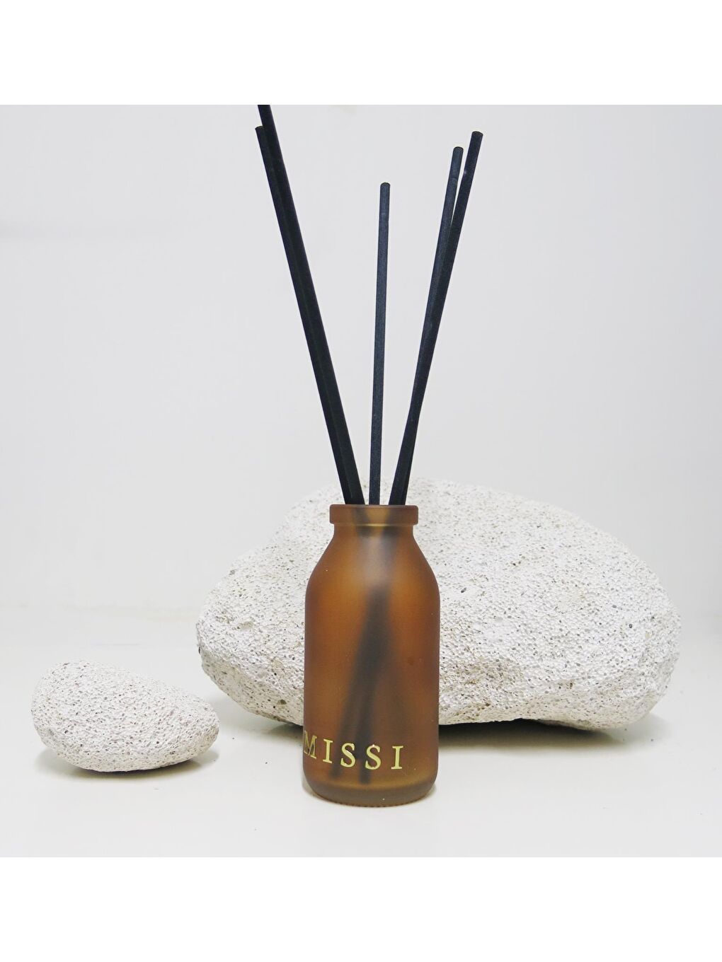 110 cc Kahverengi Cam Şişe Dark Wood Oda Kokusu