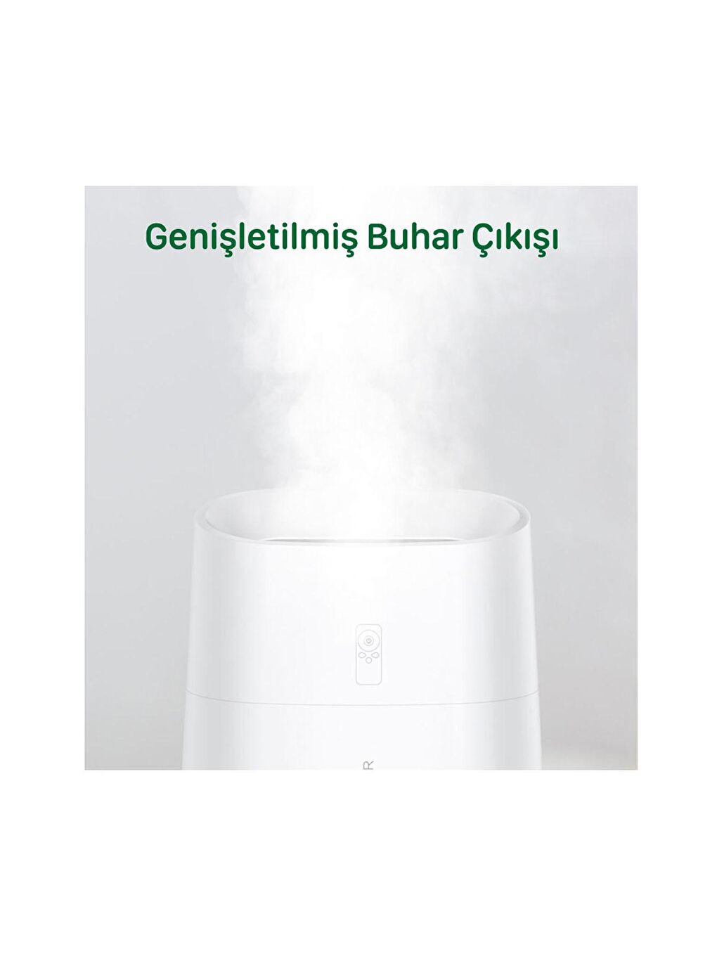 Deerma Beyaz-Renklibaskı LD220 Kumandalı Soğuk Buhar Makinesi - 4