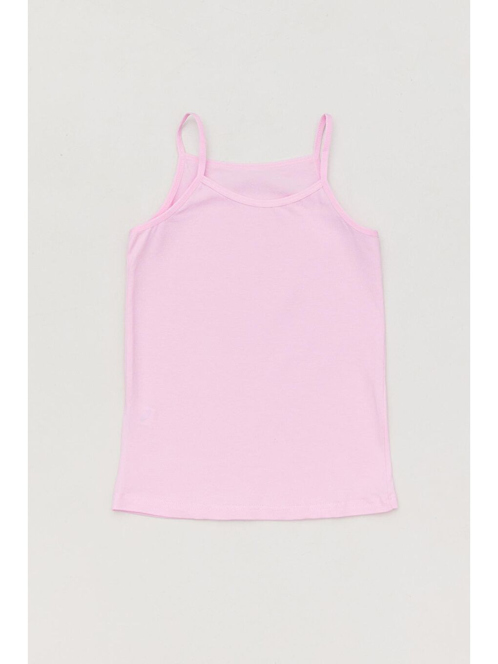 Pembe Baykuş Baskılı 3 Lü Kız Çocuk Atlet-1