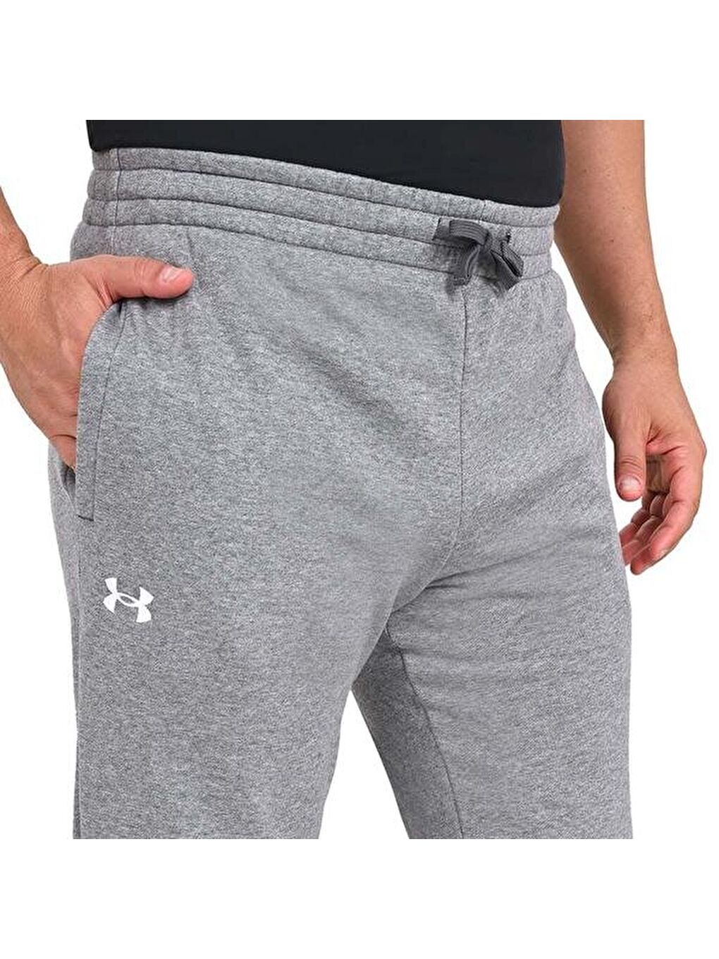 Rival Fleece Jogger Erkek Gri Eşofman Altı-1