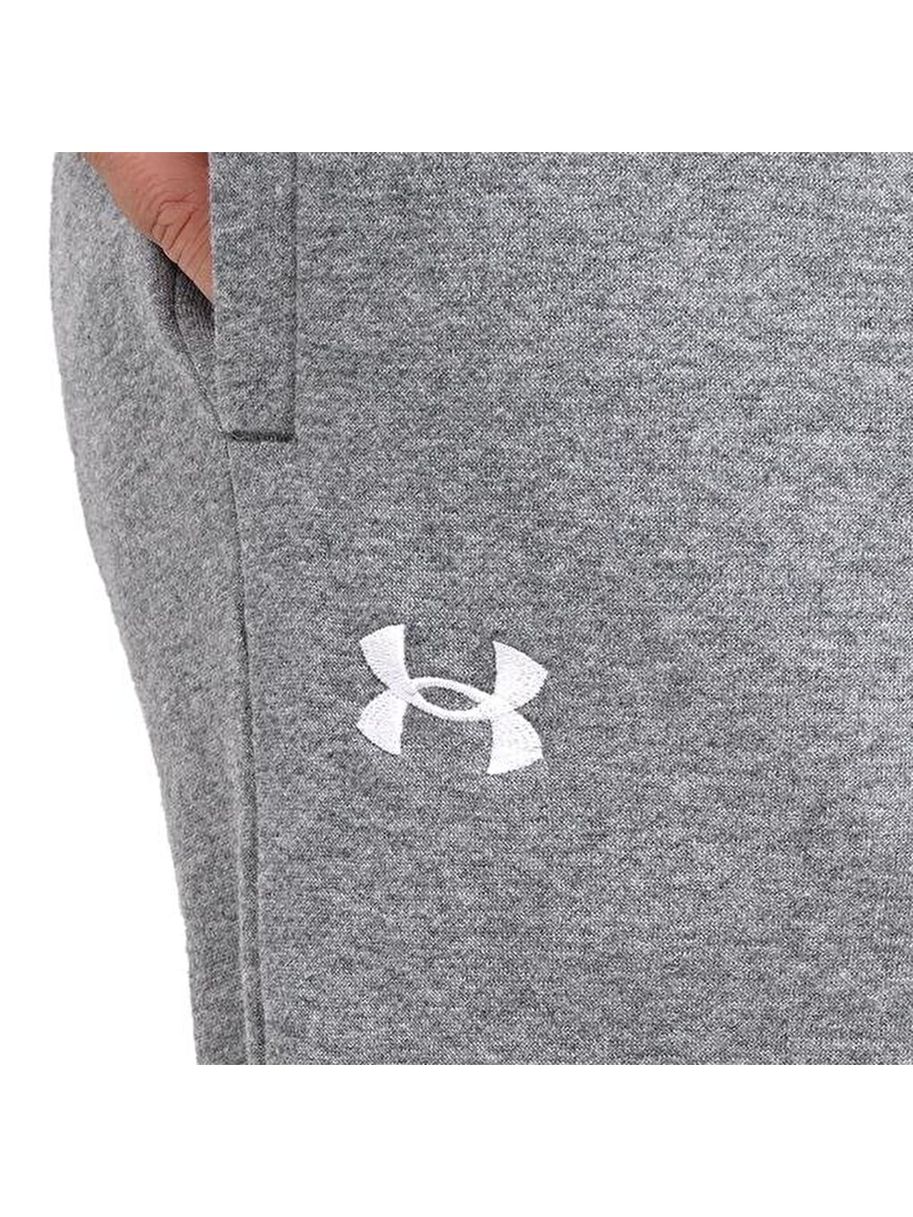 Rival Fleece Jogger Erkek Gri Eşofman Altı-2