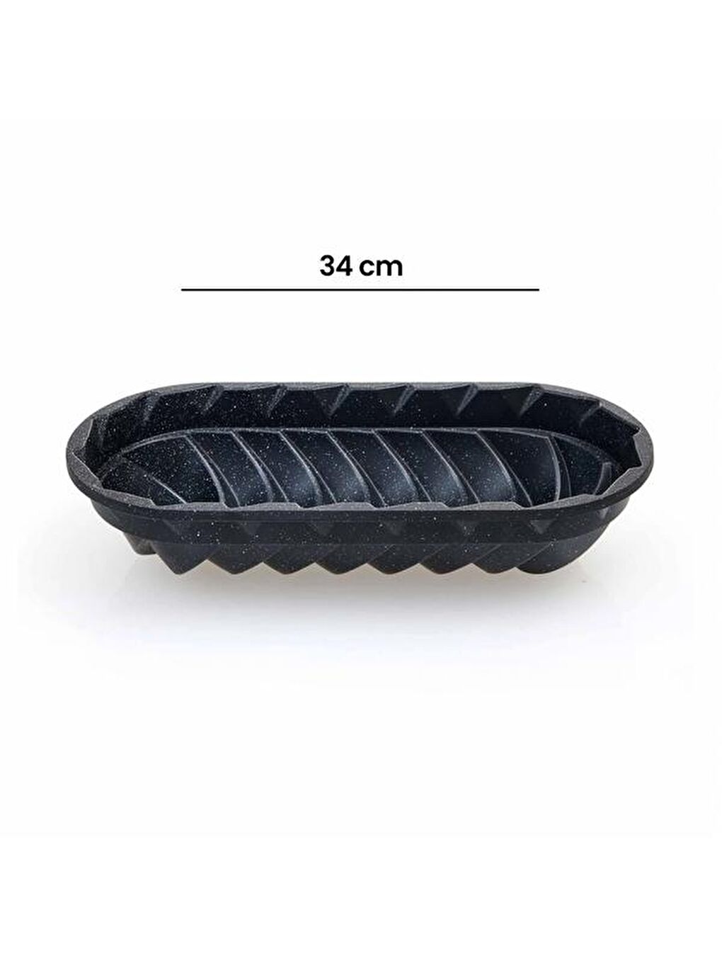 ThermoAD Gri Granit Baton Kek Kalıbı - 34 cm - 5