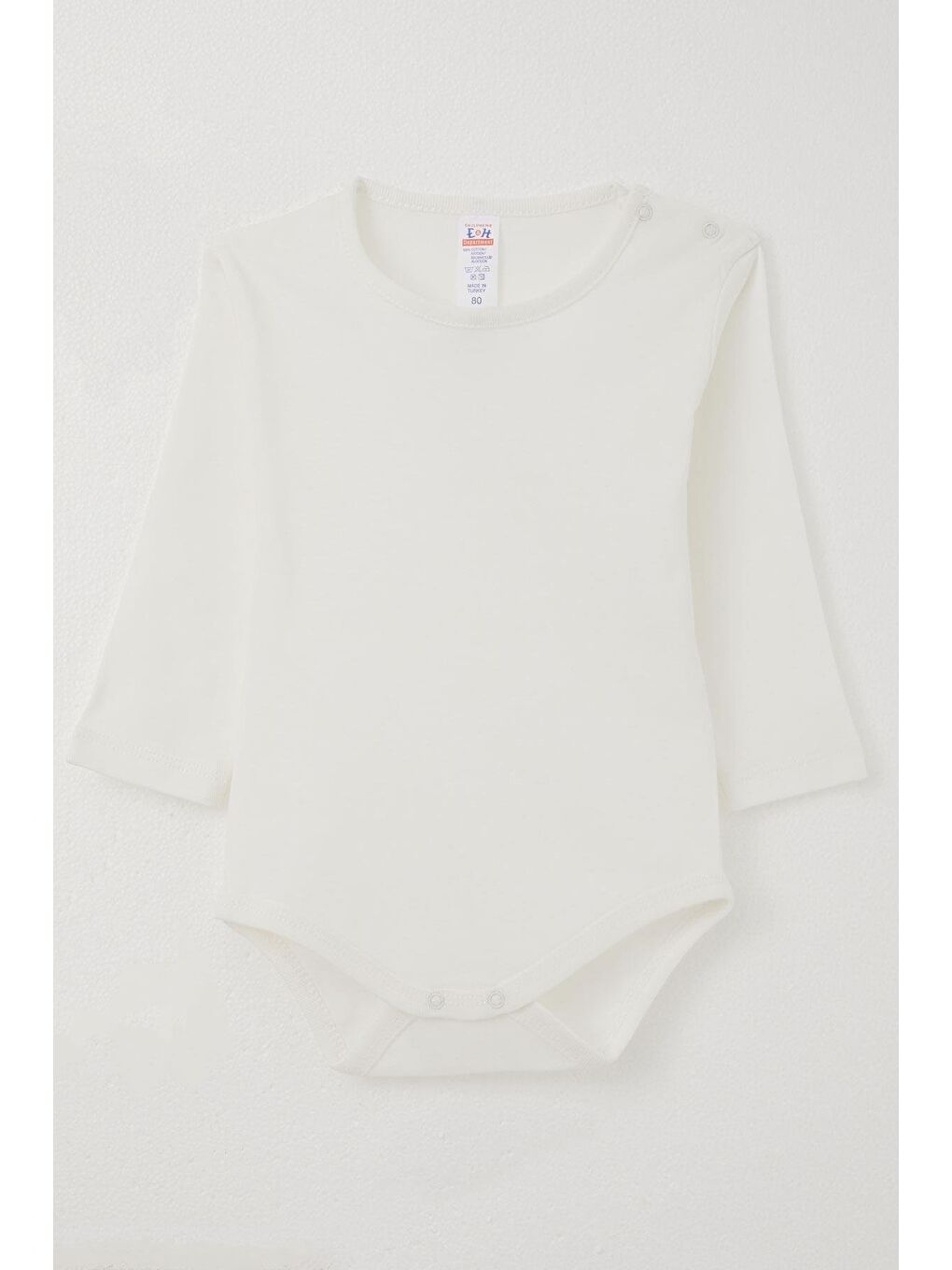 Ekru Erkek Bebek Zıbınlı 3 Lü Takım Sevimli Tavşancık Armalı Krem (4 Ay-1 Yaş)-3