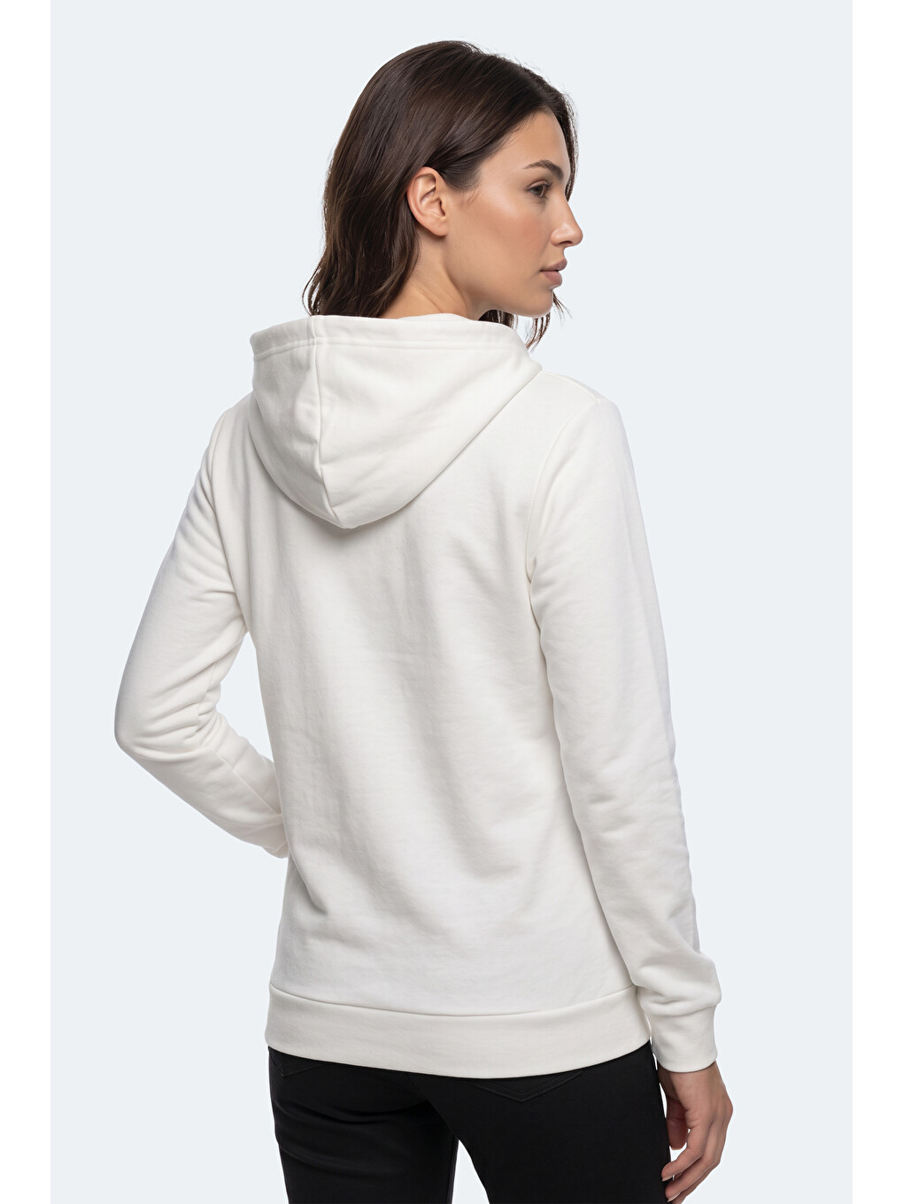 Sera I Kadın Fermuarlı Ekru Sweatshırt-6