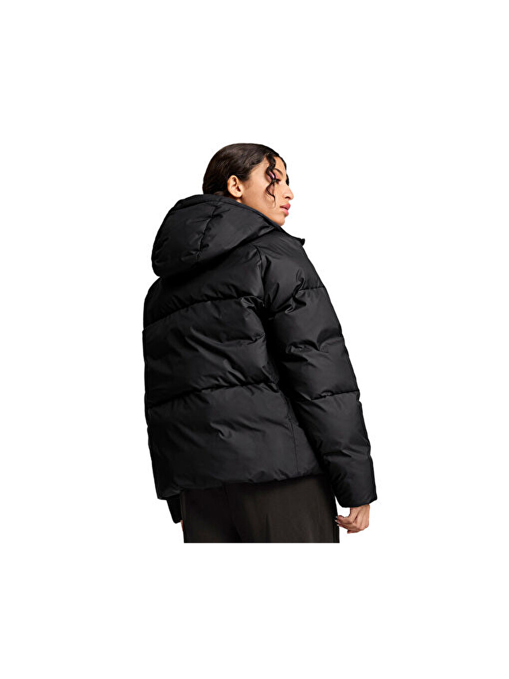Poly Puffer Jacket Kadın Günlük Mont 62648901 Siyah-1