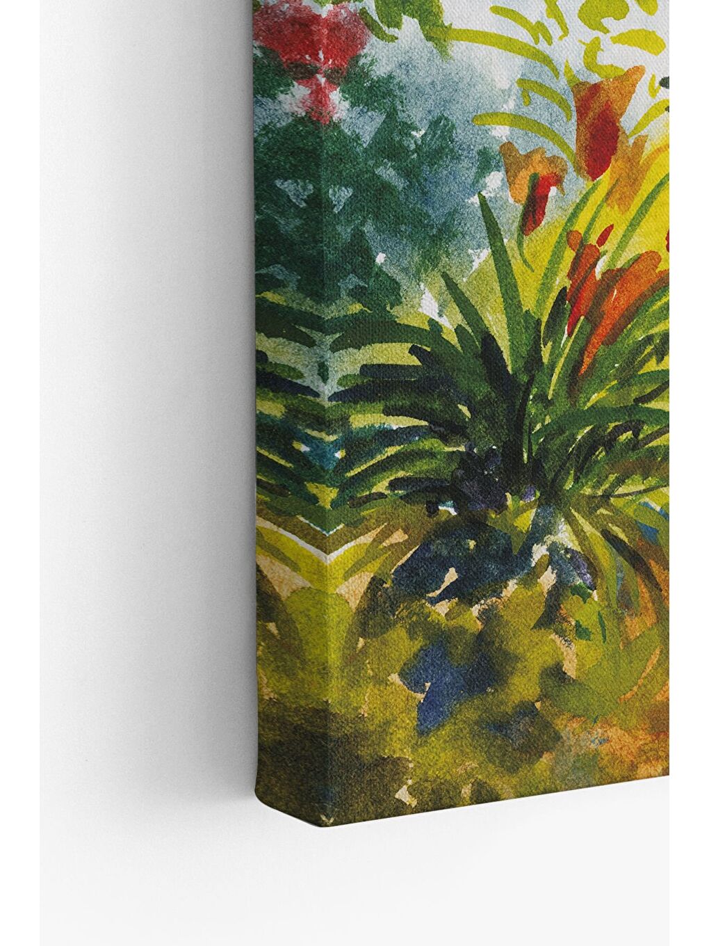 Beyaz Dekoratif Kanvas Tablo - FDC143 - ERSYFDC143-5070-3