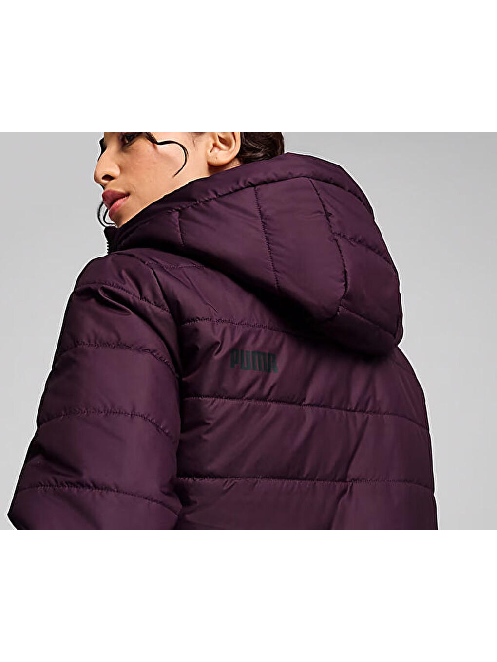 Ess Padded Jacket Kadın Günlük Mont 84894044 Mor-6