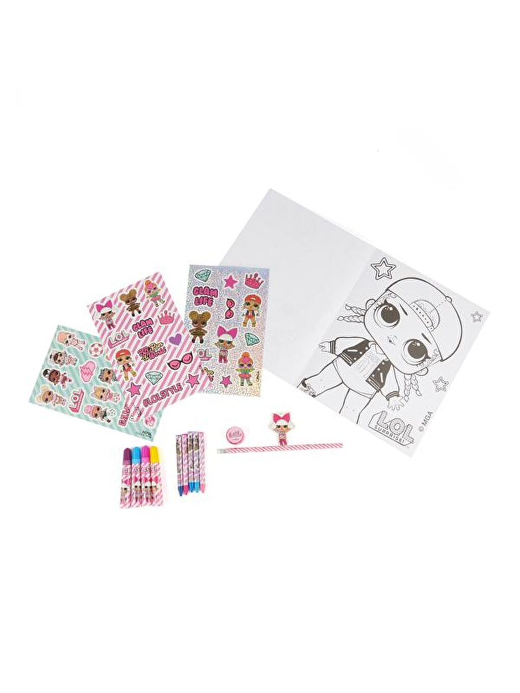 Etiketli Boyama Seti - Renkli-2