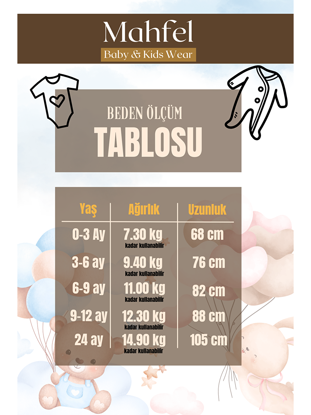 3 lü Bej  100 Pamuklu Organik Çıtçıtlı Bebek Body Zıbın-1