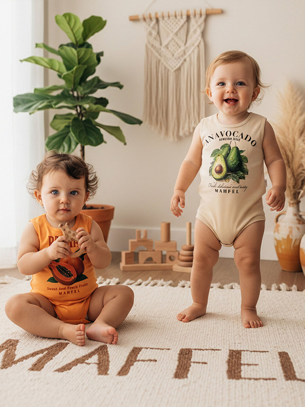 Kırmızı 2'Li Kız %100 Pamuklu Atlet Çıtçıtlı Bebek Body Zıbın 887-889-1