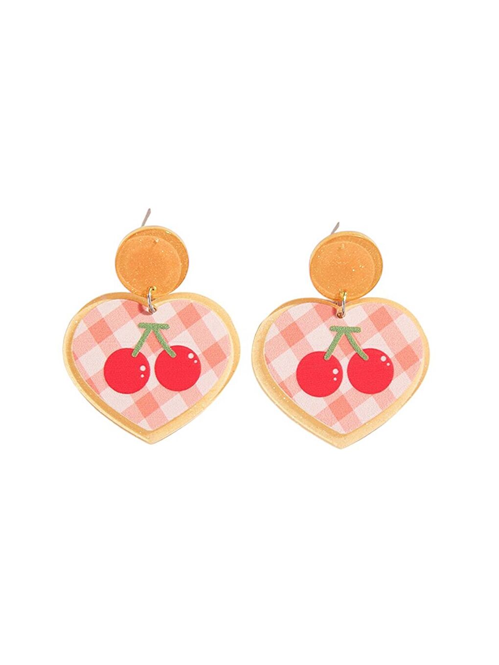 Pembe Cherry Cherry Lady Kadın Küpe-2