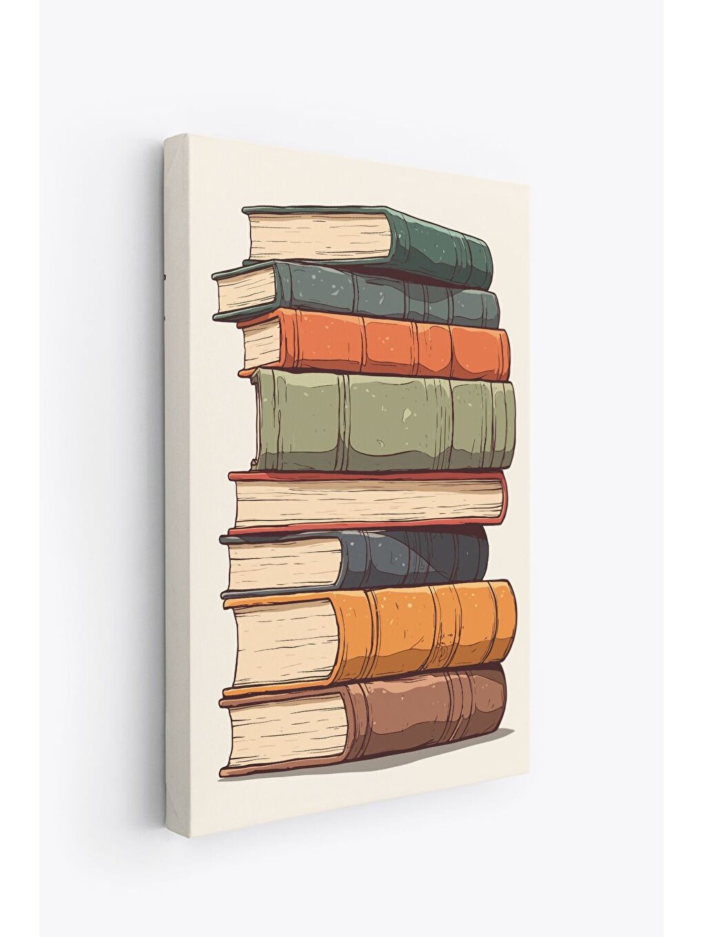 Beyaz Dekoratif Kanvas Tablo - ERSYSB044 - ERSYSB044-70100-1