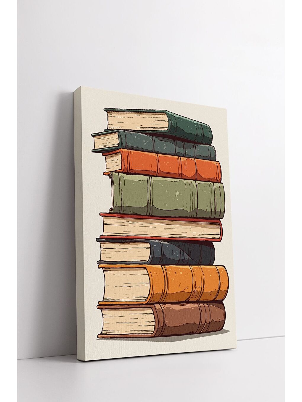 Beyaz Dekoratif Kanvas Tablo - ERSYSB044 - ERSYSB044-70100-2