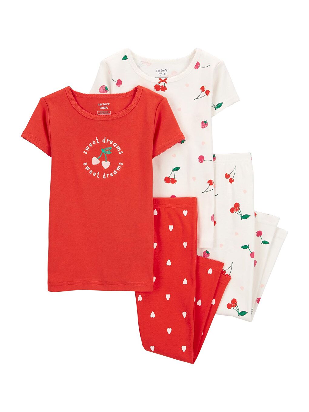 Carter's Karışık Kız Bebek Pijama Set