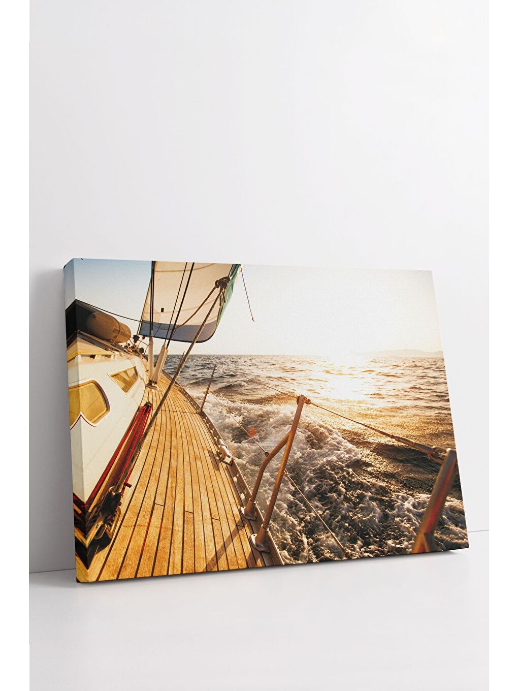 Beyaz Dekoratif Kanvas Tablo - FDC232 - ERSYFDC232-5070-2