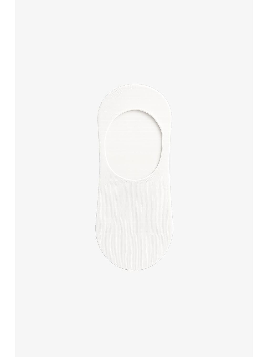 Erkek Pamuklu Görünmez Babet Çorap Beyaz