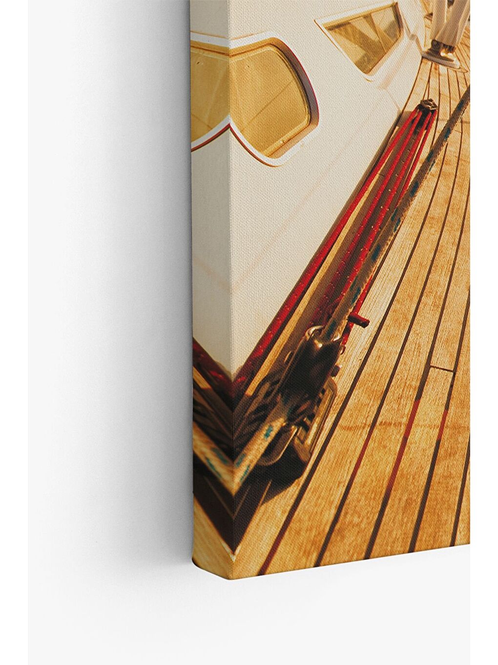 Beyaz Dekoratif Kanvas Tablo - FDC232 - ERSYFDC232-5070-3