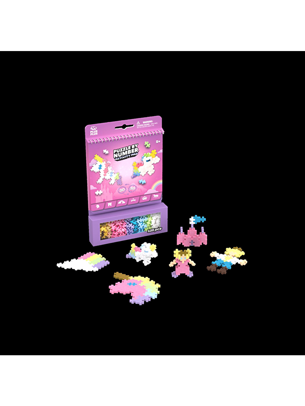 Plus-Plus Activity Pad - Fairy Tale-1