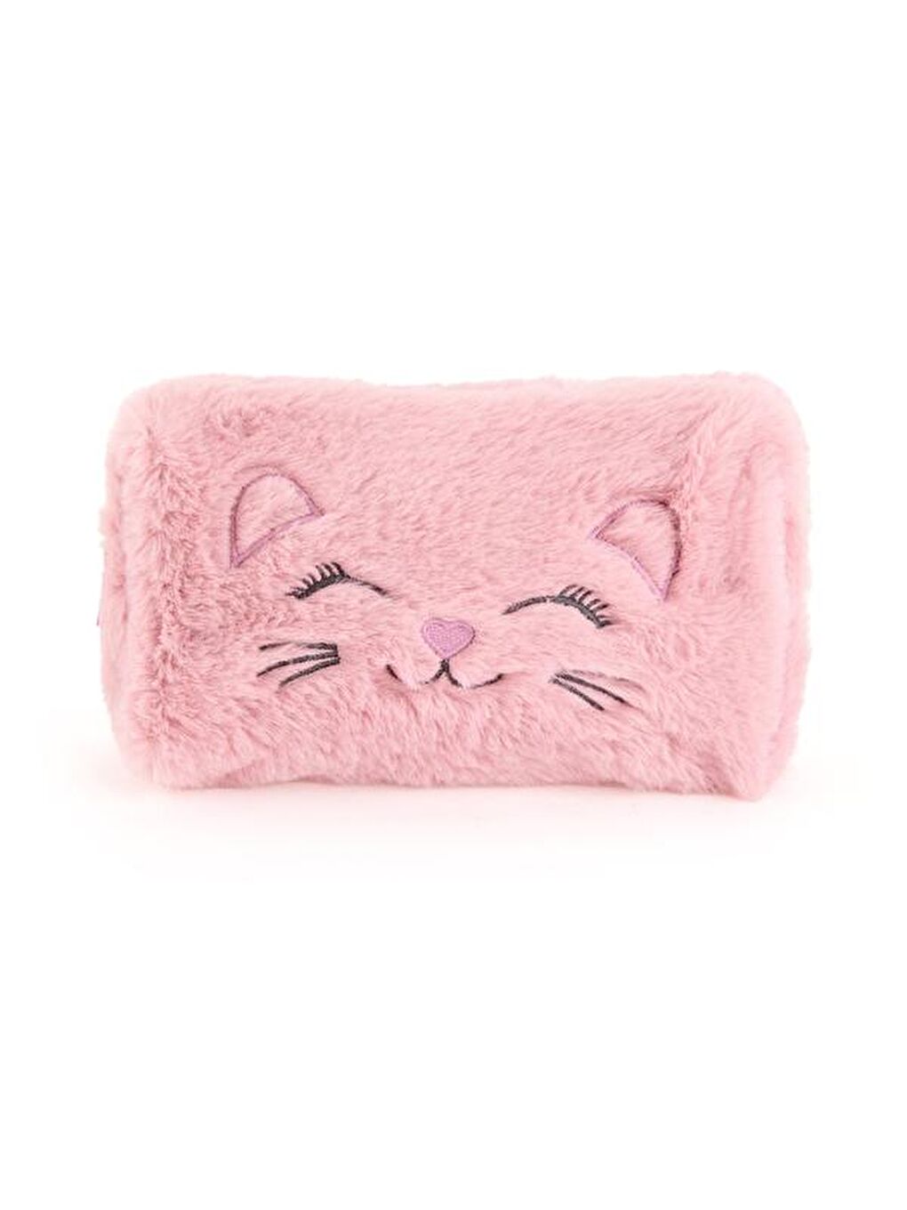 Rabbit Desenli Pelüş Kalemlik - Pembe - 22x12 cm-2