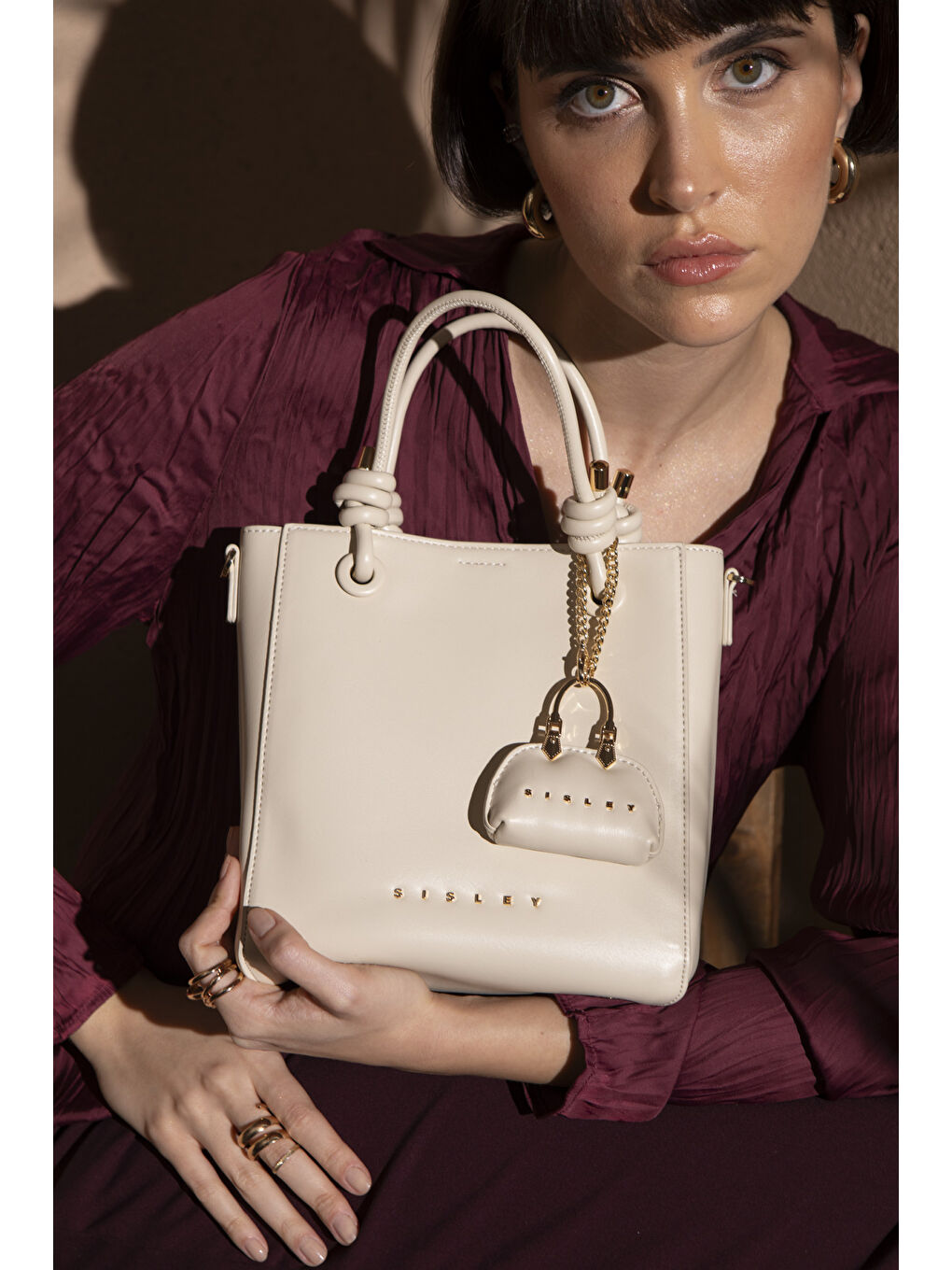 Kadin El Çantasi Bej SLY168