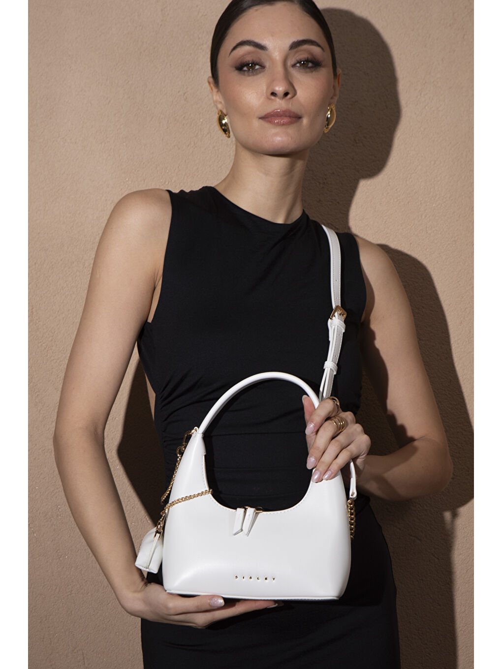 Kadin El Çantasi Beyaz SLY171-2