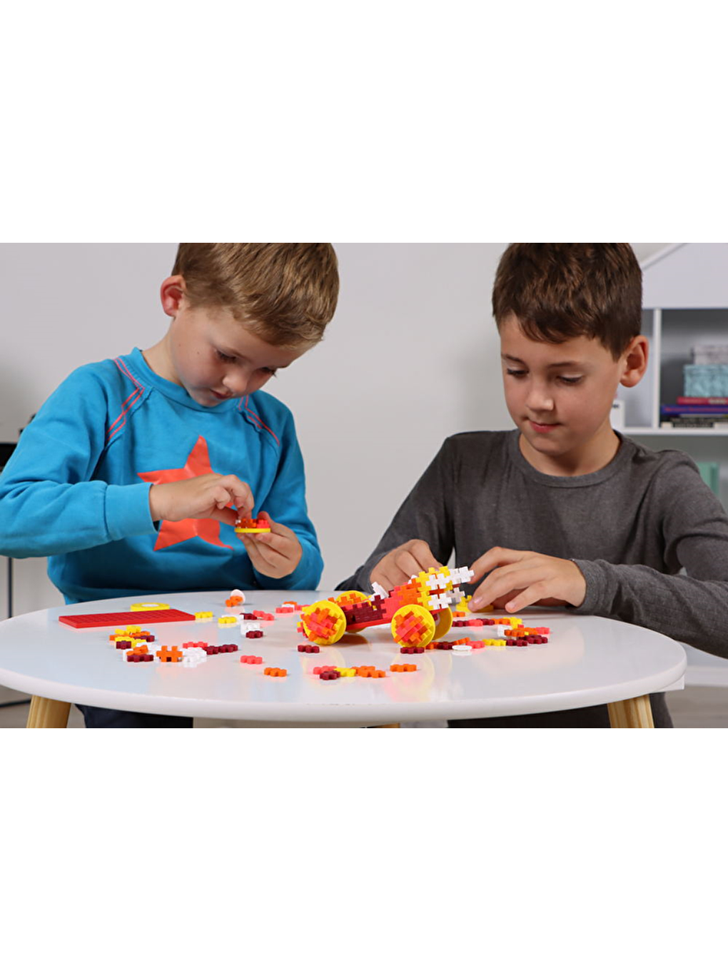 Plus-Plus Color Cars Fıre (200 Parça Tüp)-2